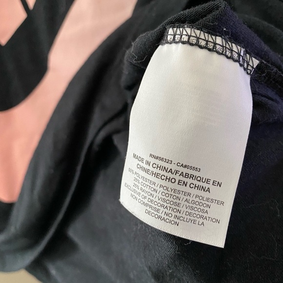 Women’s Nike Black Logo Long Sleeve Top Size Small - Picture 4 of 4